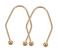 ABOOFAN 2pcs Dimple Exerciser Facial Tool for Men Women Teens Cheeks Clip Facial Muscle Trainer for Natural Deep Dimples Gold Face Shaper for Precise Toning and Workout