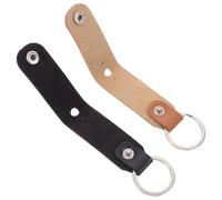 ABOOFAN 2pcs Drum Key Tuner Wrench Cover Set T-shaped Snare Drum Accessories Pu Protective Case Keyring Attachment