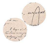 ABOOFAN 2pcs Fire-Resistant Fabric Spotlight Lampshade Diffusers for Ceiling Light Fixtures, 6cm Diameter Vintage Hemp Color, Dazzle-Proof Soft Light Protection for Nursery