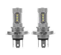 ABOOFAN 2pcs H4 80w Car Fog Light Bulbs, Super Bright White Headlamp Replacement for Automotive Front Lights, Night Driving Safety Fog Lamps for Vehicles