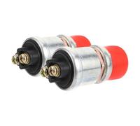 ABOOFAN 2pcs Heavy Duty Momentary Starter Switch Push Button for Engine Start Boat Horn Electrical Equipment Fit for Cars Trucks Generators