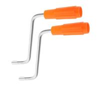 ABOOFAN 2Pcs Heavy Duty Pasta Maker Handle Tool Manual Pasta Machine Replacement Accessory for Noodle Maker Sturdy Rolling Handle for Home Making