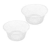 ABOOFAN 2pcs Iron Wire Garden Plant Protector Dome Mesh Netting for Lettuce and Flowers, Featuring Easy Installation and Optimal Ventilation, Animal Barrier for Backyard and Raised Beds