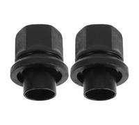 ABOOFAN 2pcs M22x1.5 Hexagonal Steel Wheel Nuts for Commercial Vehicle Wheel Hub Enhanced Security and Effortless Maintenance Suitable for Truck Fleet Repair Shops