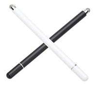 ABOOFAN 2pcs Magnetic Touch Screen Stylus Pen for Smartphones and Tablets Capacitive Writing Pen Universal Touch in White and Black