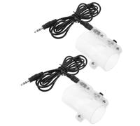ABOOFAN 2pcs Manual Glue Dispenser Hand Switch Off Control, Single Channel Plastic Replacement Switch for Glue Dispensing Machines, Plug and Play Metal Contacts, for Machine