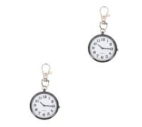 ABOOFAN 2pcs Minimalist Nurse Pocket Watch Fob Watch for Nursing Students Student Midwife