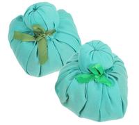 ABOOFAN 2pcs Multi-Functional Cotton Moxa Ball Hot Compress Massage Ball Warming Bag Simple Green Spa for Home and Traveling Not Easy to Deform Effective Heat Therapy