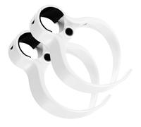 ABOOFAN 2pcs Multi-functional Cup Holder Clamp on Coffee Cup and Water Bottle Holder Made of Sturdy Abs Plastic and Steel, Portable for Music Stand and Stage Performance