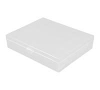 ABOOFAN 2pcs Plastic Bobbin Holder with Multi-slot Design and Lid, Portable Thread Holding Case for Embroidery and Sewing Storage, Modern Household Style Organizer