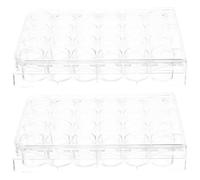 ABOOFAN 2pcs Plastic Cell Culture Dish, Chemistry Petri Dish, Ps High Transparency, Easy Observation, for Scientific Research and Biomedical Research and Development