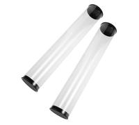 ABOOFAN 2pcs Plastic Golf Ball Storage Case for 6 Balls with Space Saving Design and Easy Identification, round Cylinder Tube Suitable for Home Store Display and Driving Range Use