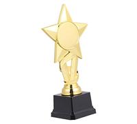 ABOOFAN 2pcs Plastic Trophy Award for School Competitions Party Favors Trophy Small Creative Prize for Football Rugby Basketball Gymnastics Talent Shows