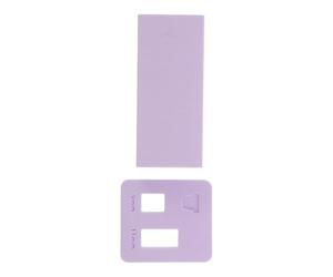 ABOOFAN 2pcs Purple Polymer Clay Moulds Mini Flower Pot Craft Molds with Hand Shaping Tools for Jewelry DIY Clay Modeling Supplies Suitable for Handmade Pottery and Bead Crafting