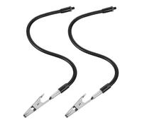 ABOOFAN 2pcs Repair Fixture Helping Hands Soldering Tool Flexible Metal Alligator Clips Workbench Fixing Clamp for Electronics Workshop