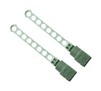 ABOOFAN 2pcs Retractable Clothes Drying Rack for Window Clothesline Clothes Hanger Multi-functional Hangers for Travel and Space Saving