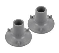 ABOOFAN 2pcs Rubber Suction Handles for Bathroom with Non Slip Comfortable Touch, Replacement Feet for Bath Seat and Shower Chair, for Nursing Homes and Hospitals