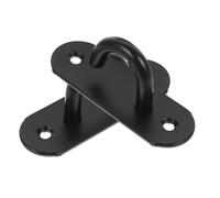 ABOOFAN 2Pcs Stainless Steel Ceiling Hanger Exercise Station Strap Anchor for Resistance Bands Wall Mount Gym Hook Heavy Duty Safety Anchor Easy Installation Wear-resistant