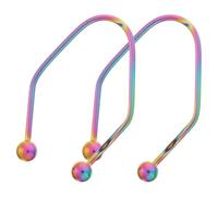 ABOOFAN 2pcs Stainless Steel Dimple Maker Tool for Face, Facial Exerciser to Create Natural Dimples, Fits Face Shapes, Easy to Wear, Classic Design for Men and Women