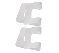 ABOOFAN 2pcs Surfboard Accessories Paddleboard Fins Edge Protector Surfing Fin Base Protective Sticker Replacement Light Grey Pvc