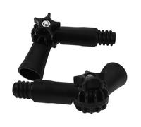 ABOOFAN 2pcs Universal Threaded Tip Angle Hinge Pole Attachment Extension Pole Adaptor for Window Cleaner Mop Accessories Standard Threaded Handle Tips