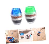 ABOOFAN 2pcs Water Purifier Kitchen Faucet Water Filter Activated Carbon Filter for Faucet Cartridge Random Color