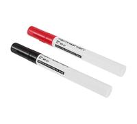 ABOOFAN 2pcs Waterproof Oil Based Permanent Paint Pens Marker for Porcelain and Monument, Plastic Material with Quick Dry Ink, Marking Tool for Drawing and Crafting on Surfaces