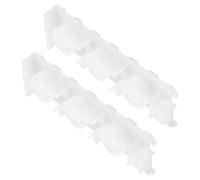 ABOOFAN 2pcs White Plastic Replacement Window Hardware Sash Window Springs for Vinyl Balance Holders Prolonged Life and Enhanced Safety Function Suitable for Residential and Commercial