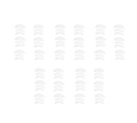 ABOOFAN 30 Sets White Fake Mustache and Eyebrows, Self-adhesive Cloth | Realistic Appearance, Universal Fit, Comfortable Stage Use, Classroom Activity Accessory, Christmas Costume Styling
