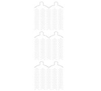 ABOOFAN 300 Pcs Christmas Ball Cap Hanging Hook Metal V Wire | Silver Finish, Simple Assembly, Resists Bending or Breaking, Secure Display, Effortless Replacement for Homemade Craft