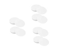 ABOOFAN 300 pcs Medium Speed Qualitative Synthetic Filter Discs Cellulose Filter Paper for Scientific Experiments Efficient Water Absorbing Absorbent Paper Low Ash Laboratory Filtration