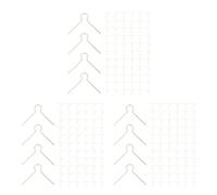 ABOOFAN 300 Pcs V Shaped Iron Ornament Hooks for Hanging Tree Decorations | Reusable Sturdy Golden Finish, for Balls and Garlands, Office Decorating, Holiday Season Use