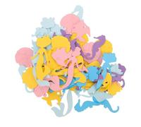 ABOOFAN 300Pcs Mermaid Theme Party Confetti Vibrant Decorative Confetti for Weddings Birthdays and Celebrations for Table Decorations and Supplies