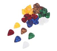 ABOOFAN 30pcs Colorful Resin Guitar Picks Guitar Plectrums Acoustic Electric Accessories for Beginners Professionals Band Performances