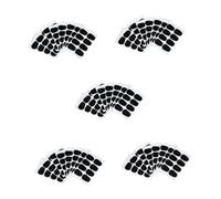 ABOOFAN 320pcs Alto Saxophone Tooth Pads Soft Mouthpiece Cushions for Comfortable Playing Non- Saxophone Patches Replacement for Worn Out Pads