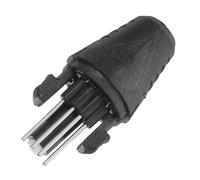 ABOOFAN 3d Printing Pen Tip Replacement Accessories Black Plastic Nozzle Versatile Design Easy Replacement for 3d Printing Pens and Repair