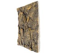 ABOOFAN 3d Reptile Tank Background Pu Rock Panel Provides Lifelike Habitat and Climbing Surface for Reptiles and Turtles in Aquarium Tank Decor