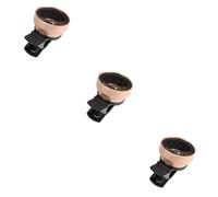 ABOOFAN 3pcs 2 1 Smartphone Camera Lens Kit Wide Angle Macro Lenses Universal Clip-on for Photography Metal Optical Quality