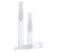 ABOOFAN 3pcs Airless Pump Dispenser Bottles Travel Lotion Containers with Duckbill Design for Cosmetics Hand Cream Foundation Portable Refillable Jars