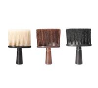 ABOOFAN 3pcs Barber Haircut Duster Brushes for Hair Cutting and Styling, Abs Fiber Material, Gentle on Skin, Long Serving Life, for Barbershop Use