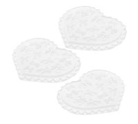 ABOOFAN 3pcs Bow Nail Molds Silicone Molds for Nail Art for Parties and Salon Use Reusable