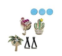 ABOOFAN 3pcs Car Clip Flamingo and Aromatherapy Air Freshener for Vehicle Interior Decor Easy to Install and Flexible Clips Women