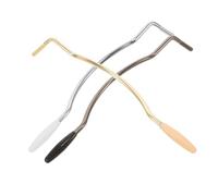 ABOOFAN 3pcs Curved Electric Guitar Whammy Bar Tremolo Arms 6mm Stainless Steel Adjustable String Tension for Beginners Music Accessories