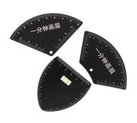 ABOOFAN 3pcs Eyebrow Design Tool for Mapping Shaping and Grooming Includes Plastic Calipers Stencils Ruler for Symmetry and Precision for Beginners and Professional Makeup Artists