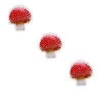 ABOOFAN 3pcs Mushroom-shaped Car Air Freshener Vent Clip Clip for Easy Installation Car Vents Cute Decor for Women Vehicles Fragrance Holder Fragrance Not Included