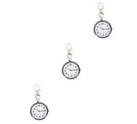 ABOOFAN 3pcs Pocket Watch Decorative Watch for Doctor and Old Man for Student and Midwife