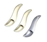 ABOOFAN 3pcs Practical Makeup Dig Scoop Portable Cosmetic Spoon Skincare Tools for Face and Eye Cream Application Random Style