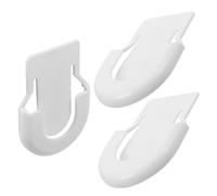 ABOOFAN 3pcs Reusable Stethoscope Holder Clip with Plastic Material, Universal Compatibility and Easy to Clean, for Busy Shifts the Go Healthcare Professionals