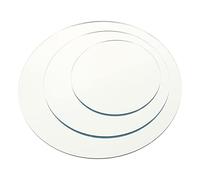 ABOOFAN 3pcs Silver Acrylic Mirror Reflection Boards for Photography and Product Photography, Smooth Surface Prop Mirrors to Add Dimension and Enhance Photo Backdrops