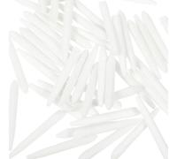 ABOOFAN 40Pcs Paint Pen Nibs Replacement Tips for Marker Pens Smooth Writing Points Includes Round and Tips Practical Spare Parts for Broken Worn Paint Markers